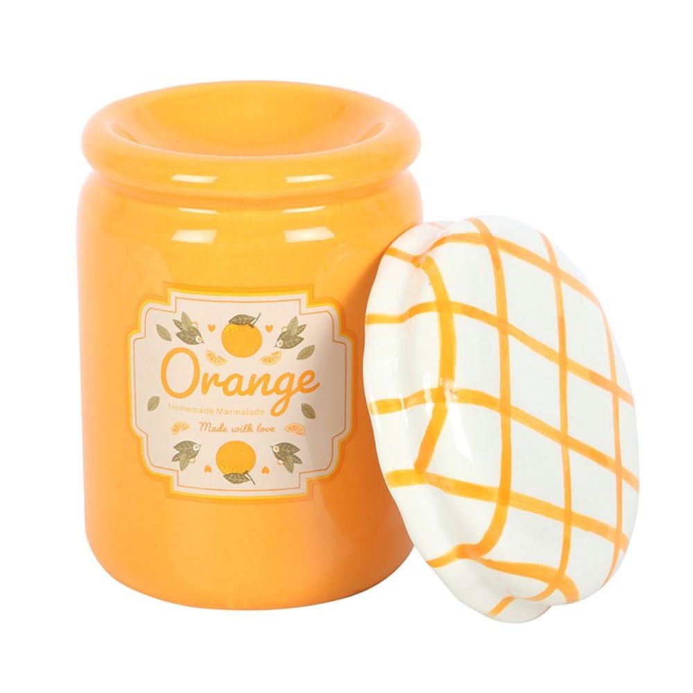 Orange Marmalade Jar Oil Burner and Wax Warmer