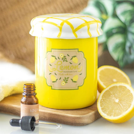 Lemon Curd Jar Oil Burner and Wax Warmer