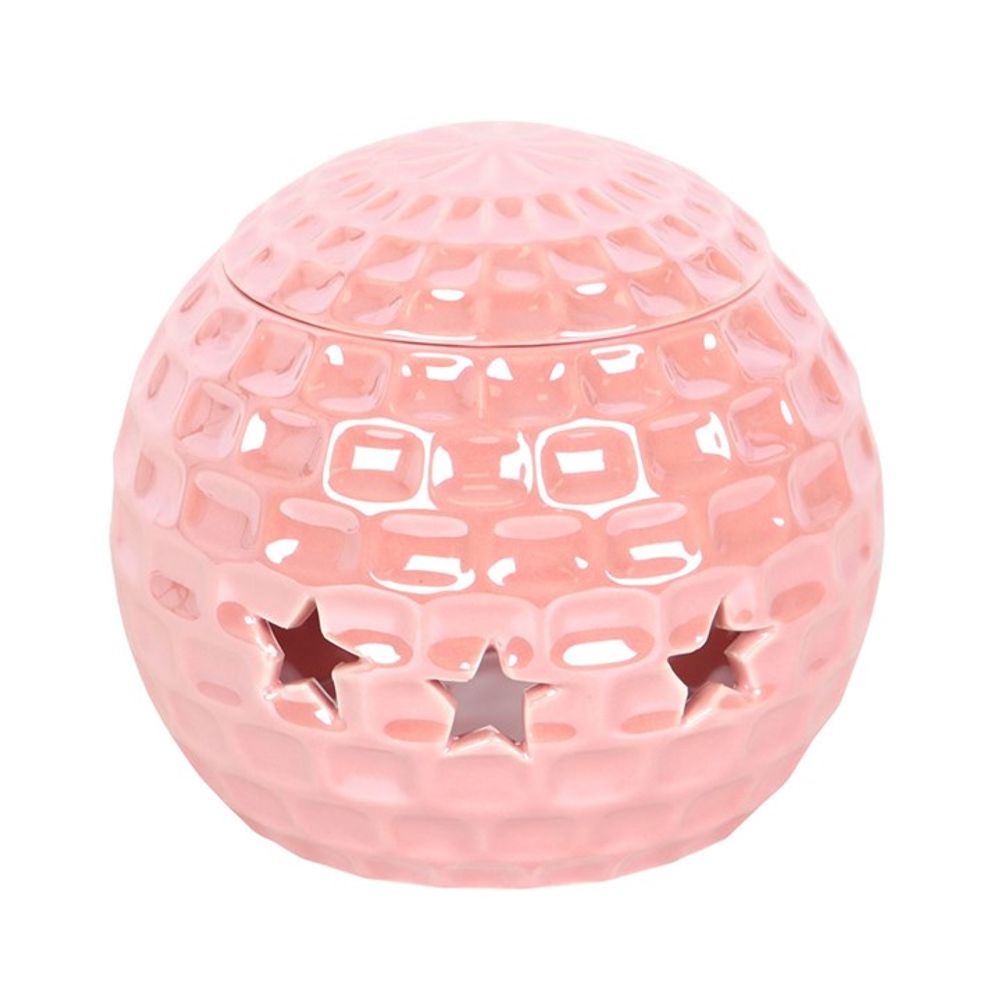 Pink Disco Ball Oil Burner