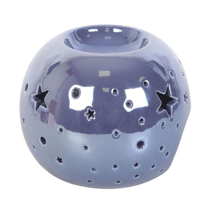 Purple Iridescent Star Oil Burner