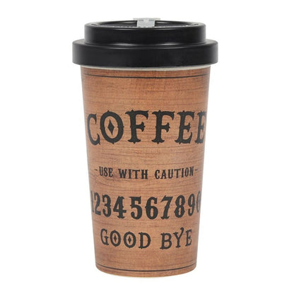Classic Talking Board Bamboo Eco Travel Mug