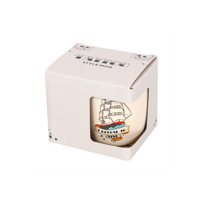 I Refuse To Sink Tattoo Ship Mug